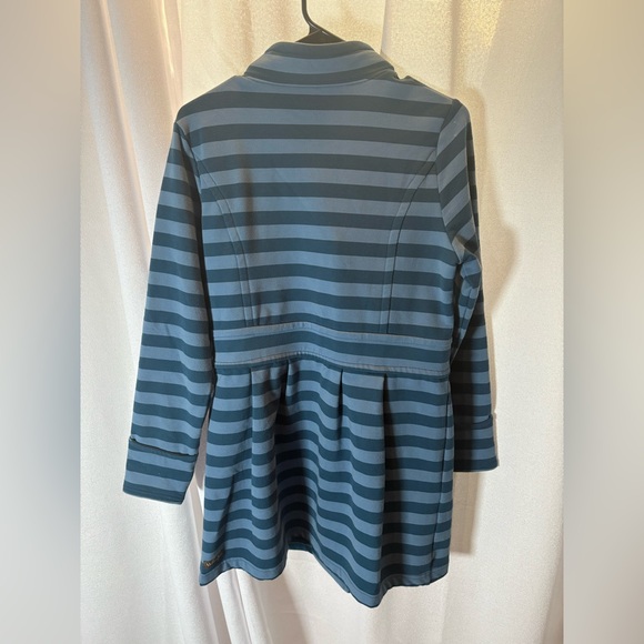 Matilda Jane Blue Stripe Fall‎ Breeze Jacket Coat Small EUC - Picture 6 of 10